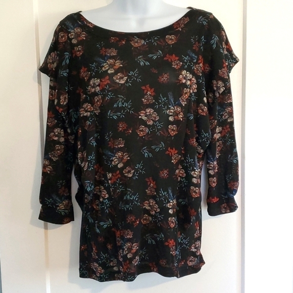 Free People Dock Street Top Shirt black size small - Picture 4 of 6